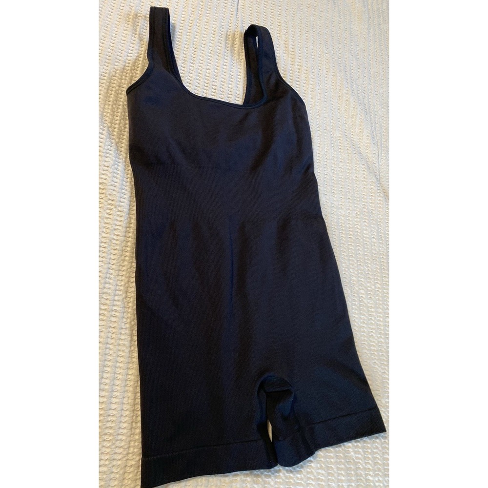 ATHLETA Aurora Bodysuit Shortie, Black, Women's Size Small